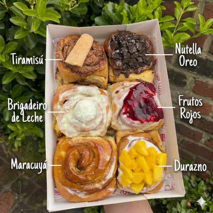 Caja de 6 Rolls de canela
