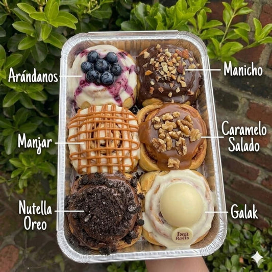 Caja de 6 Rolls de canela